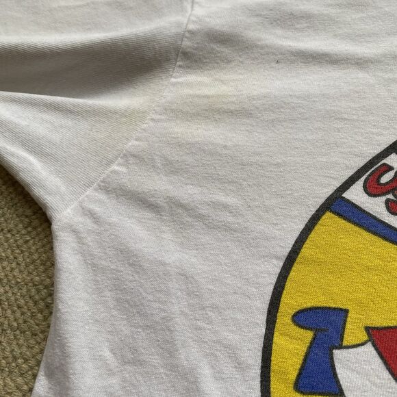 Vintage USTA Tennis Center Camp T Shirt Karen Perez Haring Style Medium - Picture 7 of 9